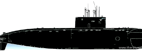 Submarine ORP Orzel 2000 [Kilo-class Submarine] - drawings, dimensions, figures